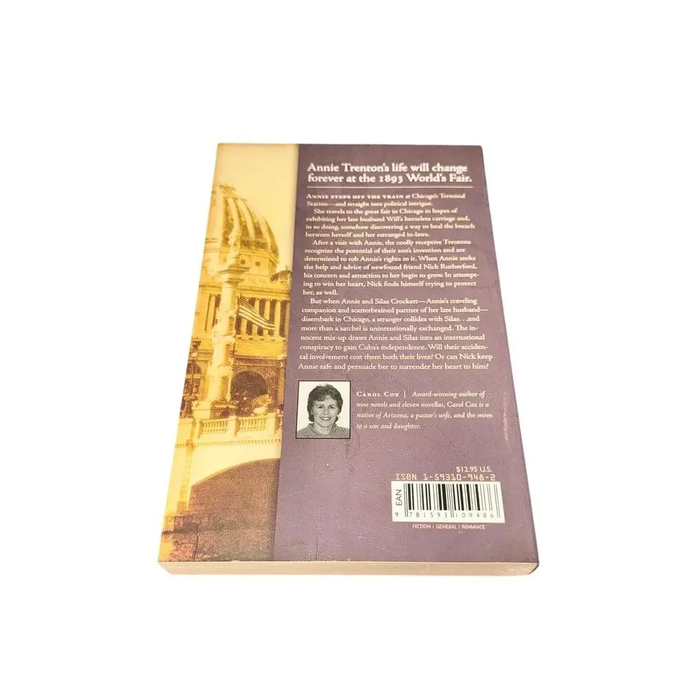 Ticket To Tomorrow A Fair To Remember Book 1 Carol Cox Paperback Romance Mystery